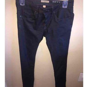 Burberry faux leather jeans pants